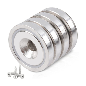 Round Cup Neodymium Magnets with Screw