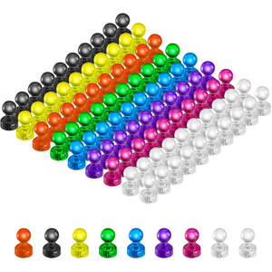 Colorful Push Pin Magnets